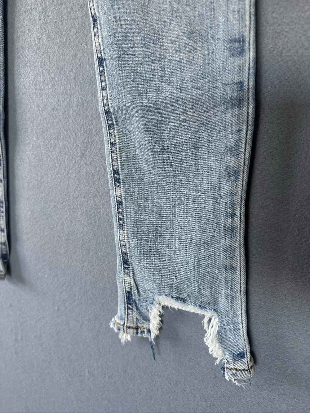 Rag & Bone Cate Mid Rise Ankle Skinny Jeans 24 Thunderbird Light Wash NWT - Picture 4 of 7